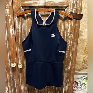 New Balance Navy Blue Athletic Tank Top